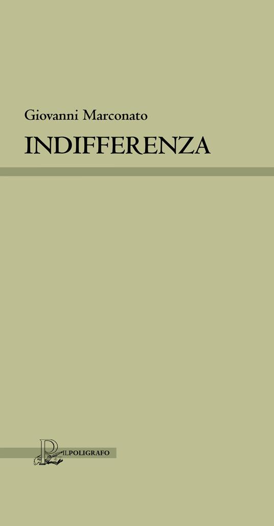 Indifferenza - Giovanni Marconato - copertina