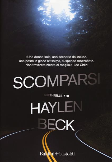 Scomparsi - Haylen Beck - copertina