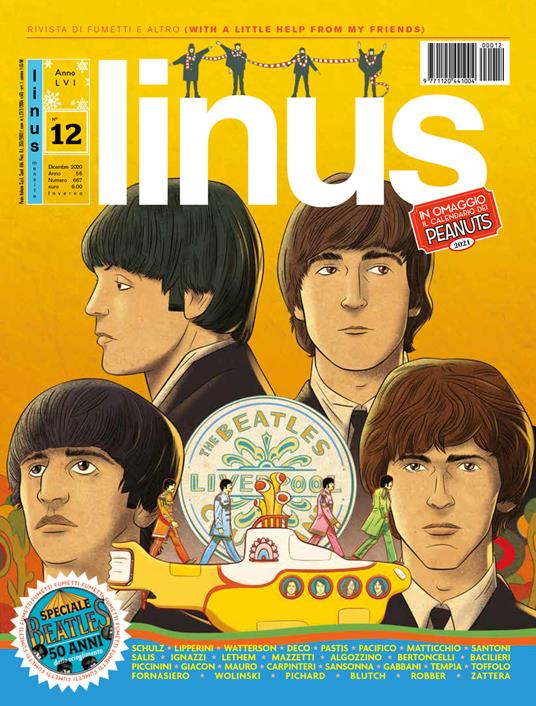 Linus (2020). Con Calendario. Vol. 12 - copertina