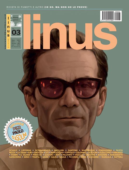 Linus (2022). Vol. 3 - copertina