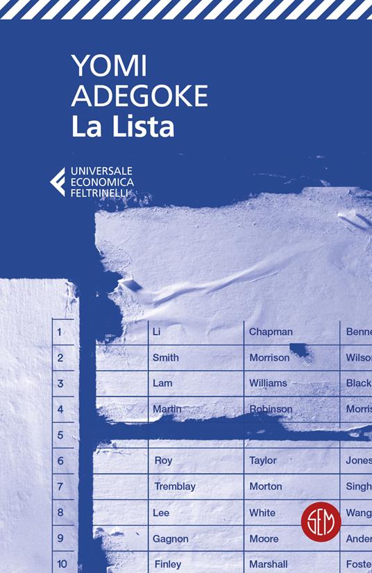 La lista - Yomi Adegoke - copertina