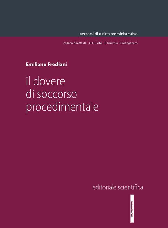 Il dovere di soccorso procedimentale - Emiliano Frediani - copertina