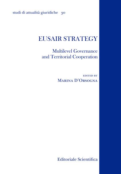 Eusair strategy. Multilevel Governance and territorial cooperation - copertina