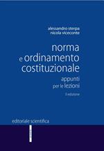 Norma e ordinamento costituzionale. Appunti per le lezioni