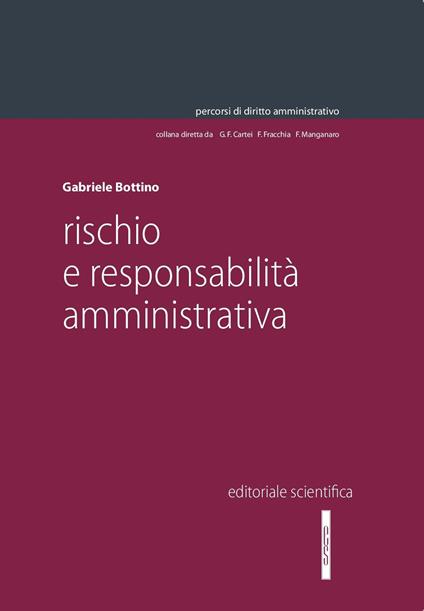 Rischio e responsabilità ammininistrativa - Gabriele Bottino - copertina