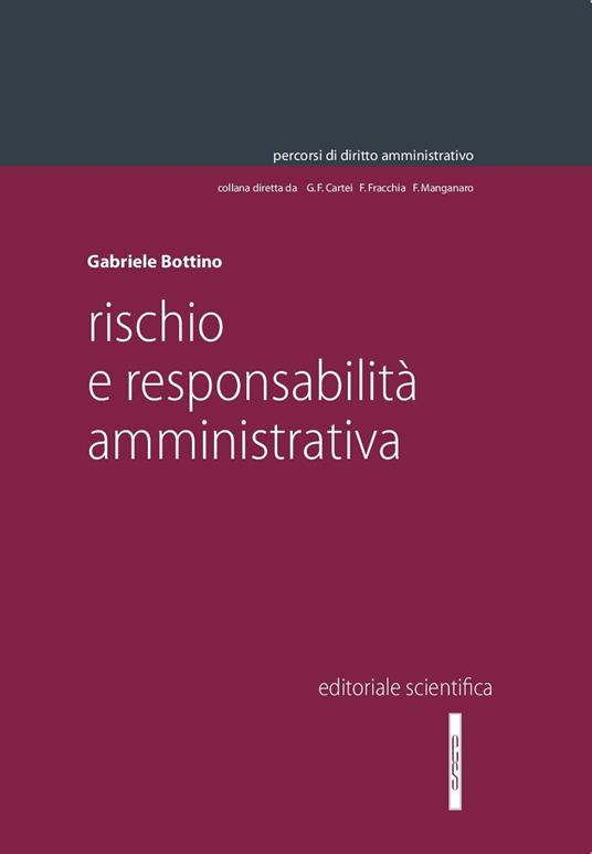 Rischio e responsabilità ammininistrativa - Gabriele Bottino - copertina
