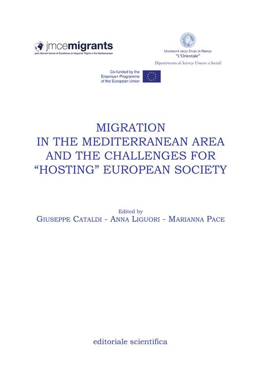Migration in the mediterranean area and the challenges for «hosting» european society - copertina