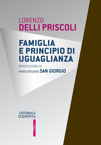 Famiglia e principio di uguaglianza - Lorenzo Delli Priscoli - copertina