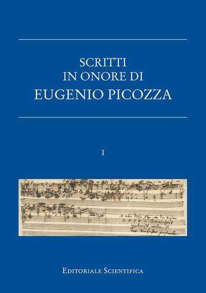 Scritti in onore di Eugenio Picozza - copertina