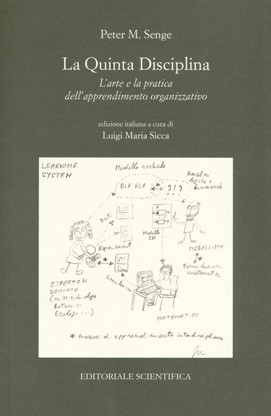 La quinta disciplina. L'arte e la pratica dell'apprendimento organizzativo - Peter M. Senge - copertina