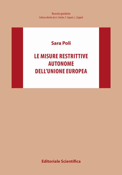 Le misure restrittive autonome dell'Unione europea - Sara Poli - copertina