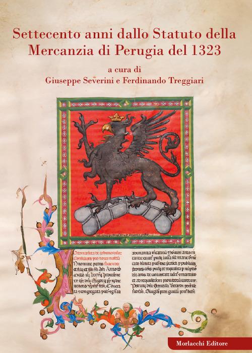 Settecento anni dallo Statuto della Mercanzia di Perugia del 1323 - copertina