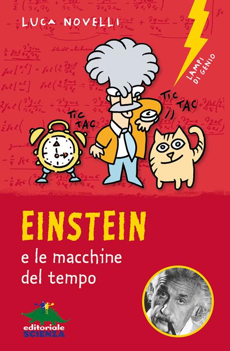 Einstein e le macchine del tempo - Luca Novelli - copertina