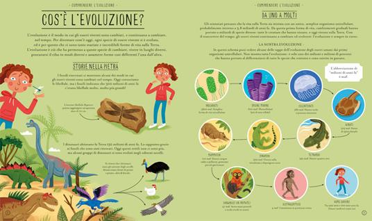 Meravigliosa evoluzione. Il viaggio della vita - Anna Claybourne - 6