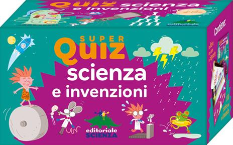 Scienza e invenzioni. Super quiz. Con 100 carte - Anne Royer - copertina