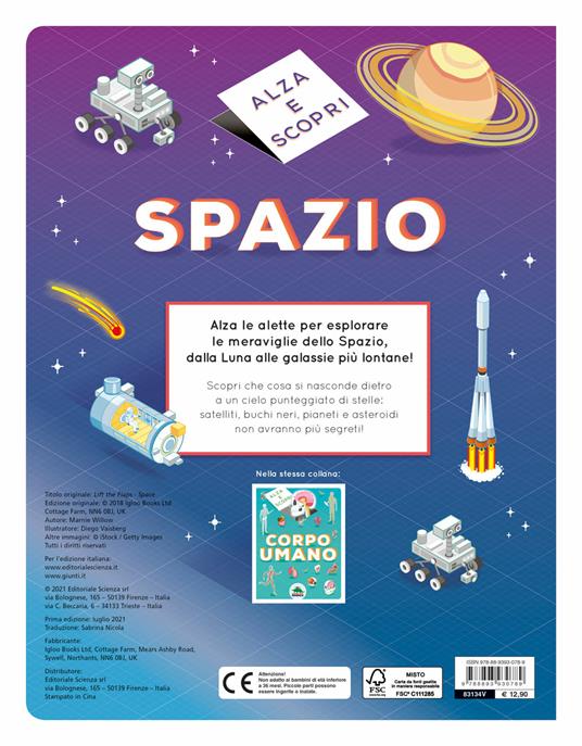 Spazio. Alza e scopri - Marnie Willow - 2