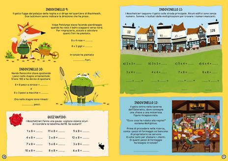 Tabelline. I moschettieri della matematica - Jonny Leighton - 4