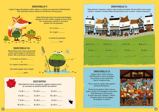 Tabelline. I moschettieri della matematica - Jonny Leighton - 4