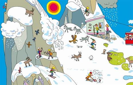 La montagna. Con più di 100 adesivi! Ediz. a colori - Agostino Traini - 3