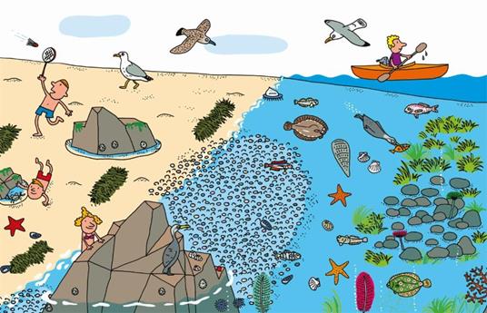 Il mare. Con più di 100 adesivi! Ediz. a colori - Agostino Traini - 3