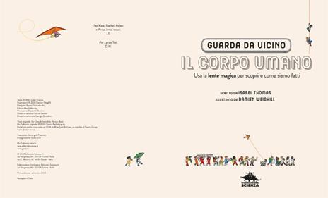 Il corpo umano. Guarda da vicino. Usa la lente magica per scoprire come siamo fatti. Ediz. a colori. Con lente d'ingrandimento - Isabelle Thomas - 2