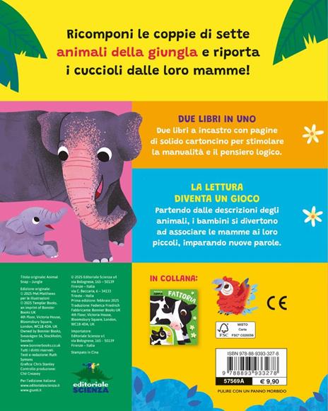 Giungla. Forma la coppia. Ediz. a colori - Mel Matthews - 2