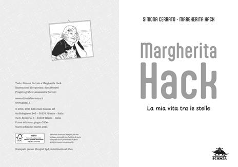 Margherita Hack. La mia vita tra le stelle - Simona Cerrato,Margherita Hack - 2