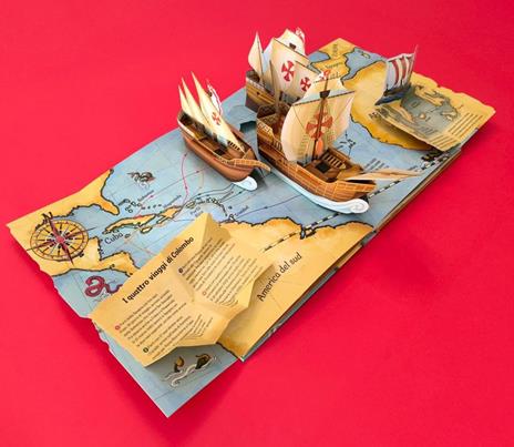 I grandi esploratori. Un pop-up avventuroso! Ediz. a colori - Alessandra Bedin - 4