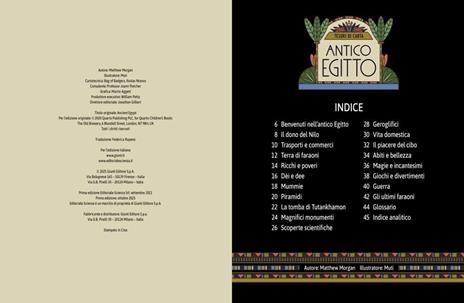 Antico Egitto. Scopri la terra dei faraoni con sei modelli tutti da costruire. Tesori di carta. Ediz. a colori. Con 6 modelli da costruire - Matthew Morgan - 2