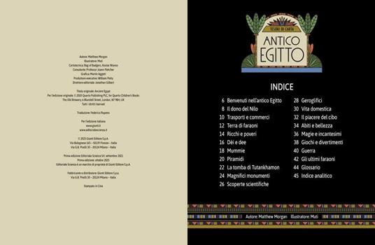 Antico Egitto. Scopri la terra dei faraoni con sei modelli tutti da costruire. Tesori di carta. Ediz. a colori. Con 6 modelli da costruire - Matthew Morgan - 2