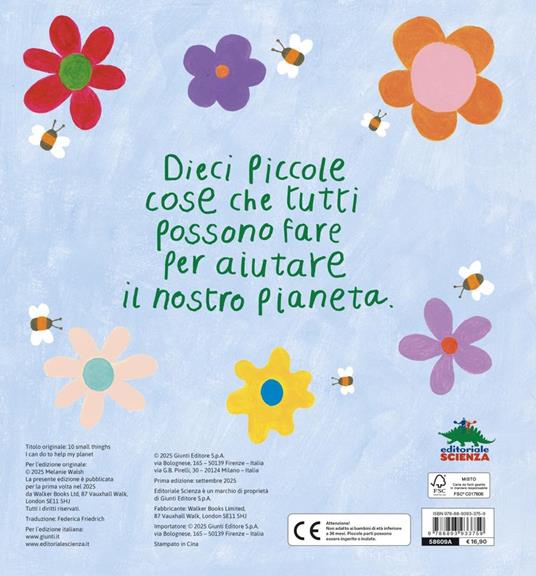 10 piccole cose che posso fare per il mio Pianeta. Il primo libro per l'ambiente per piccoli amici della Terra. Ediz. a colori - Melanie Walsh - 5