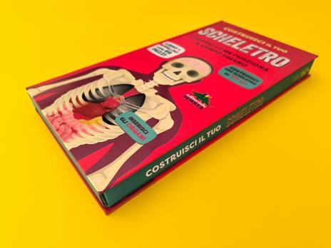 Costruisci il tuo scheletro e scopri come funziona il corpo umano. Ediz. a colori. Con modellino da costruire - Richard Walker - 2