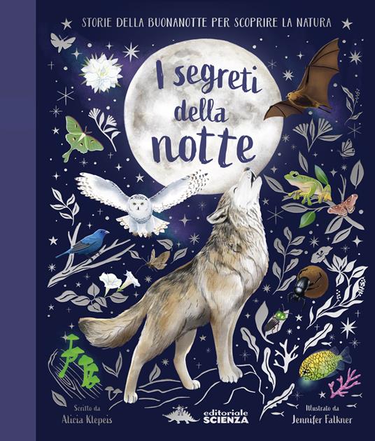 I segreti della notte. Storie della buonanotte per scoprire la natura. Ediz. a colori - Alice Kepleis - copertina