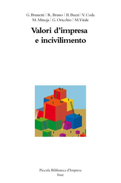 Valori d'impresa e incivilimento - copertina