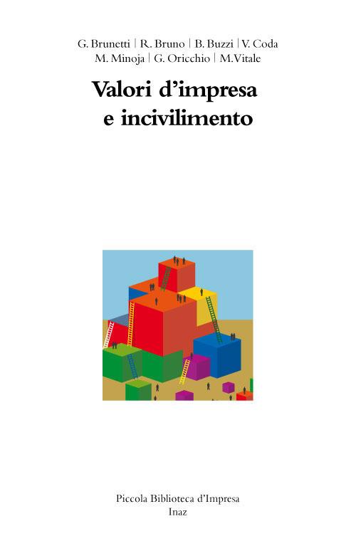 Valori d'impresa e incivilimento - copertina