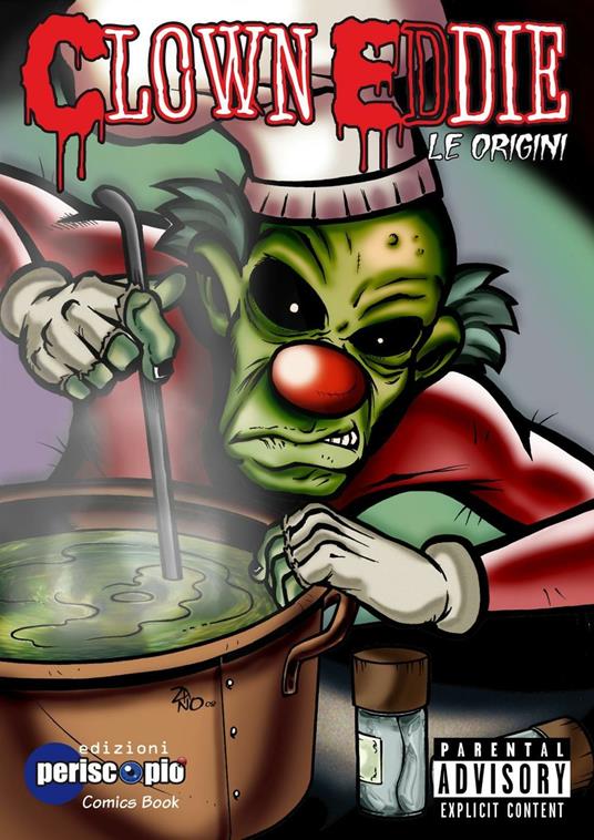 Clown Eddie. Le origini - copertina
