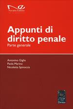 Appunti di diritto penale. Parte generale