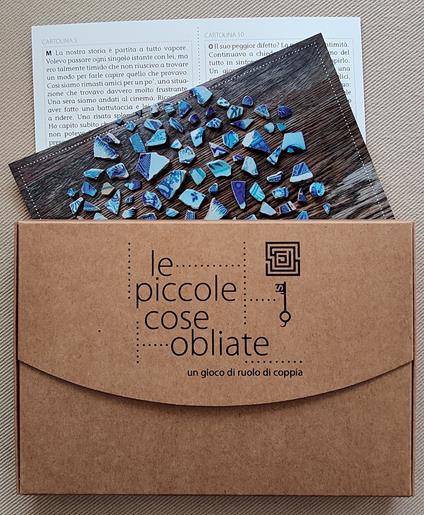 Le piccole cose obliate. Un gioco di ruolo di coppia. Scatola con dodici cartoline - Sylvie Guillaume,Christoph Boeckle - copertina