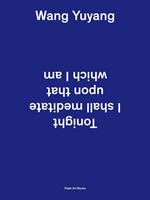 Wang Yuyang. Tonight I shall meditate upon that which I am. Ediz. inglese e cinese