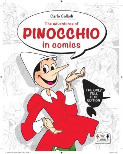 The adventures of Pinocchio in comics - Carlo Collodi - copertina