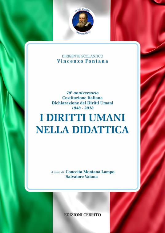 I diritti umani nella didattica - Vincenzo Fontana - copertina
