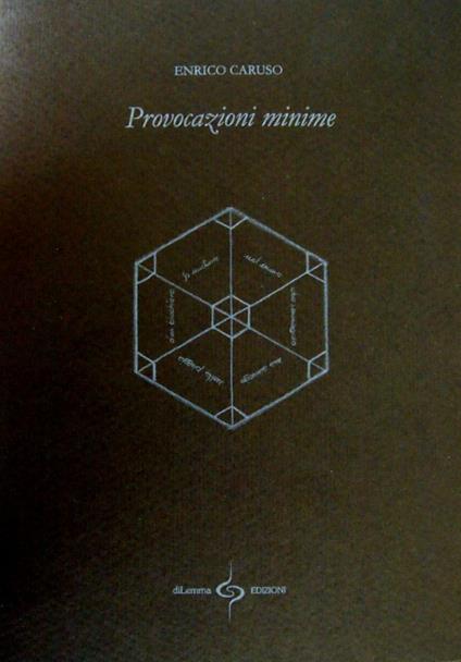 Provocazioni minime - Enrico Caruso - copertina