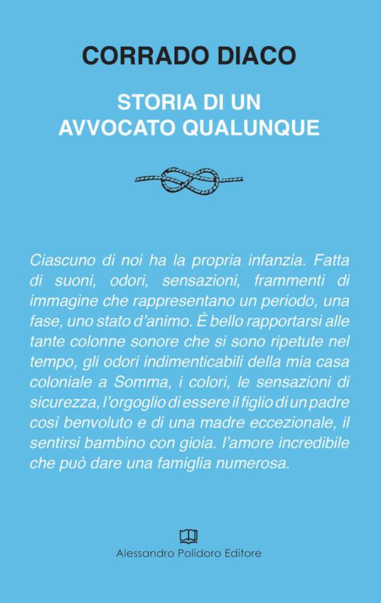 Storia di un avvocato qualunque - Corrado Diaco - copertina