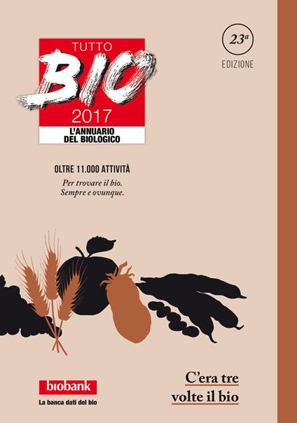 Tutto bio 2017. Annuario del biologico - copertina
