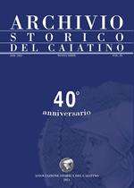Archivio storico del caiatino. Vol. 9