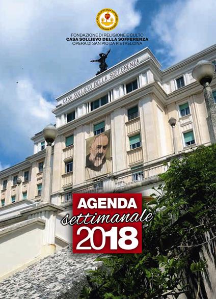 Agenda settimanale 2018 - copertina