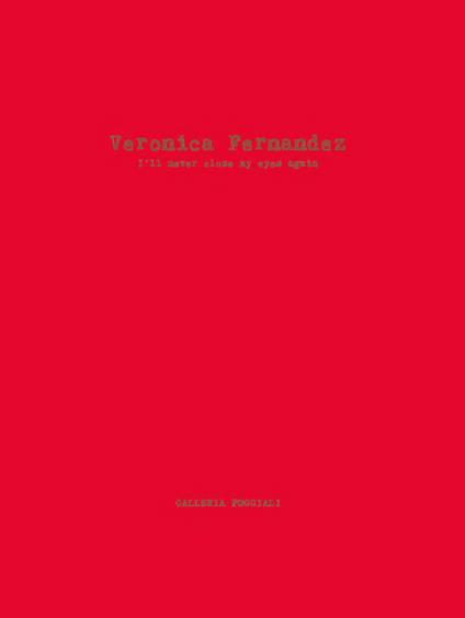 Veronica Fernandez. I'll never close my eyes again. Ediz. italiana e inglese - copertina
