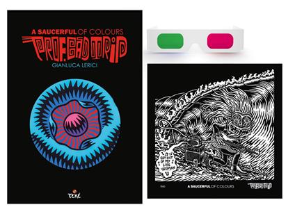 A saucerful of colours. Prof. Bad Trip. Ediz. italiana e inglese. Con gadget. Con Materiale a stampa miscellaneo - Gianluca Lerici - copertina