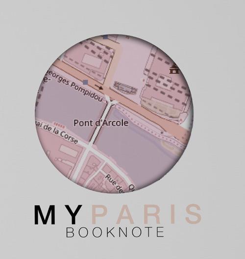 My Paris book-note. A journey is your story. Con Carta geografica - Cristina Marsan - copertina