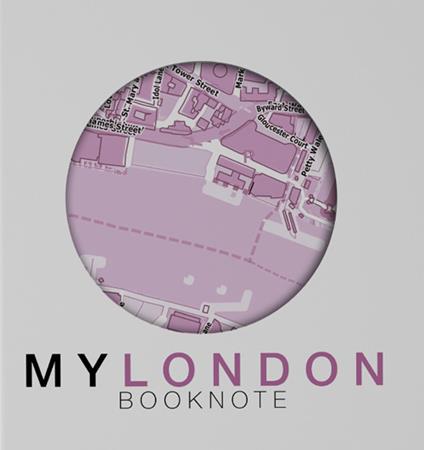 My London book-note. A journey is your story. Con Carta geografica - Cristina Marsan - copertina